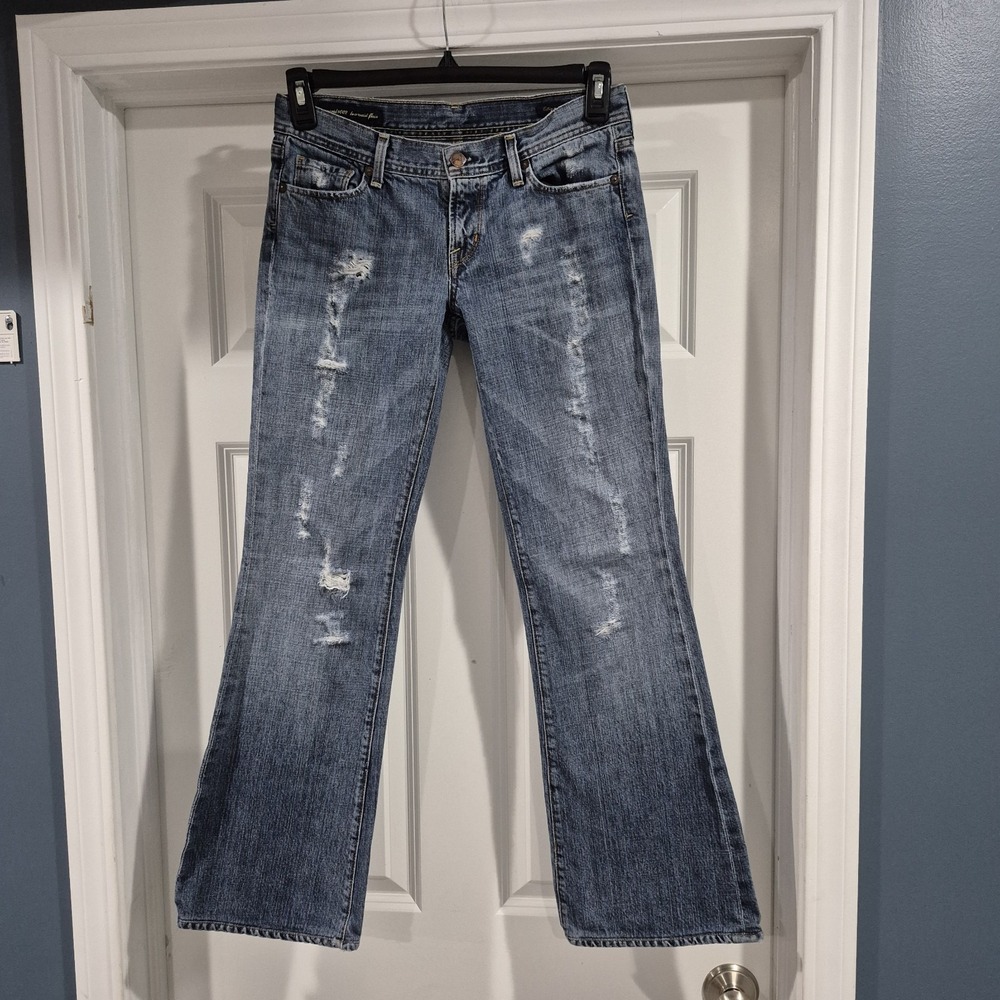 Y2K Citizens of Humanity Jeans Womens 29 Low Rise Waist Flare Ingrid Flair Indie